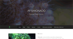 Desktop Screenshot of afishionado.org